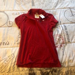 Girls hollister button down shirt